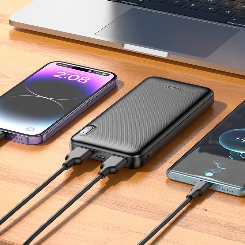 Picture of HOCO J101 Astute 10000mAh 22.5W Fast Charging Power Bank - Black