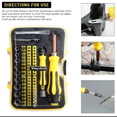 Picture of 60 in 1 Household Multi-Function Repair Tool Kit Screwdriver Set