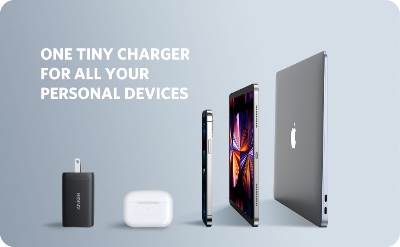 Picture of Anker 735 Nano II 65W GaN Charger: 3-Port USB-C Wall Adapter for MacBook & iPhone