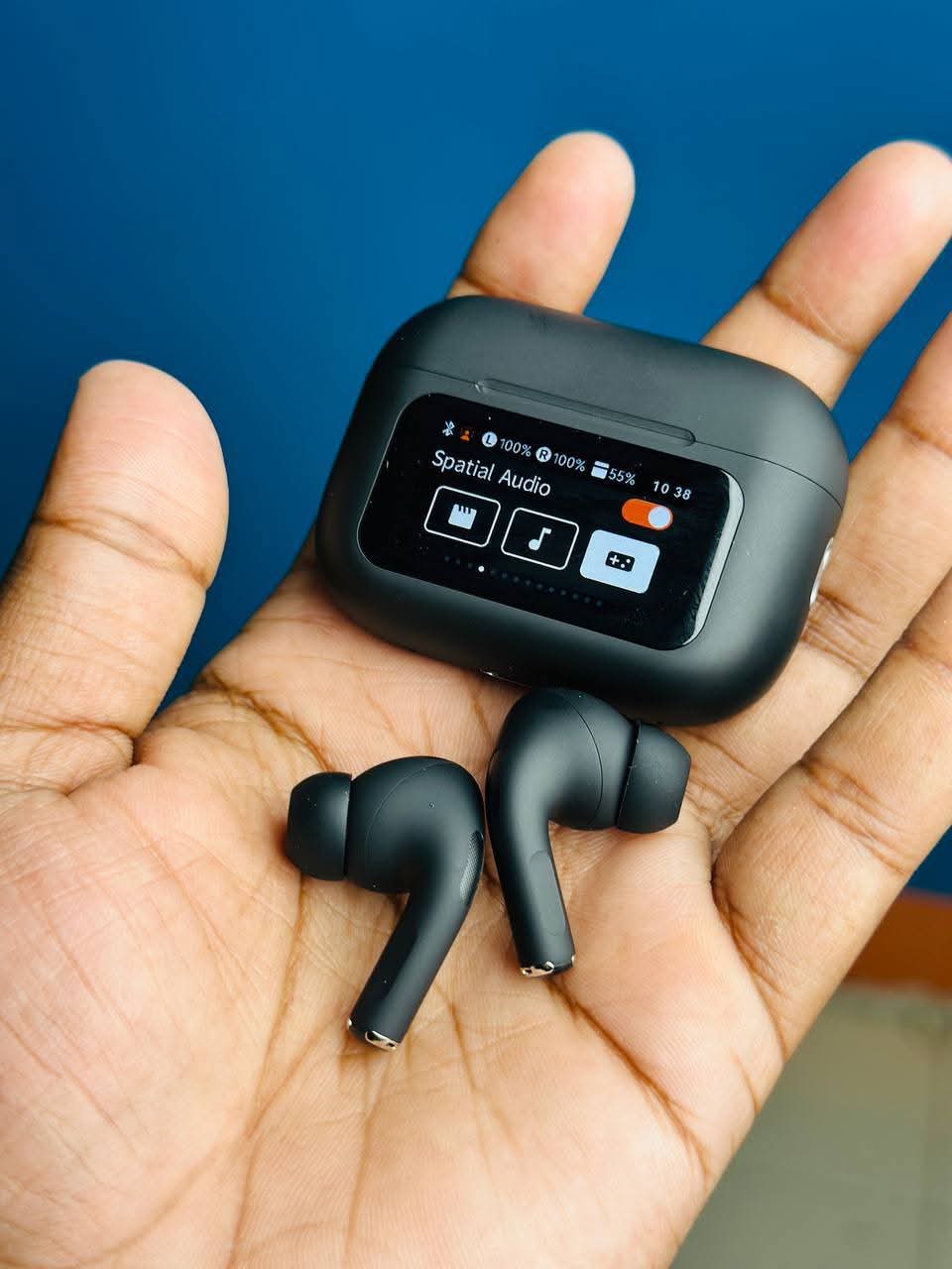Picture of A9 Pro AirPods  Wireless Earbuds with LED Display & Active Noise Cancellation
