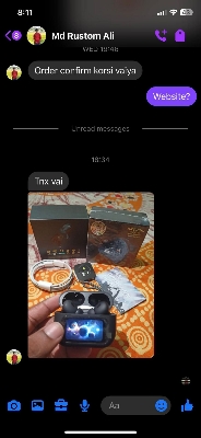 Picture of E9 Pro AirPods Touch with LED Display (ANC & ENC Apps Supported)