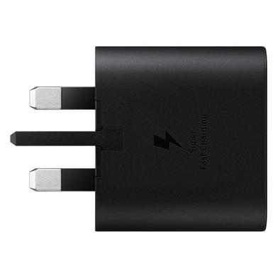 Picture of Samsung TA800 25W USB-C PD Charger UK Plug – Fast Charging Adapter (3-Pin)