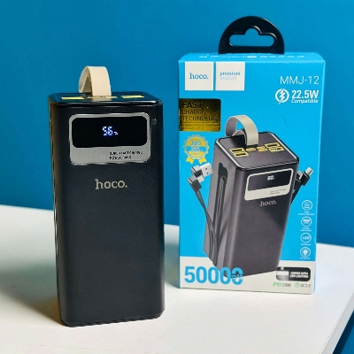 Picture of Hoco MMJ-12 50000mAh Power Bank – 22.5W Fast Charging Portable Battery Pack with Dual USB Output