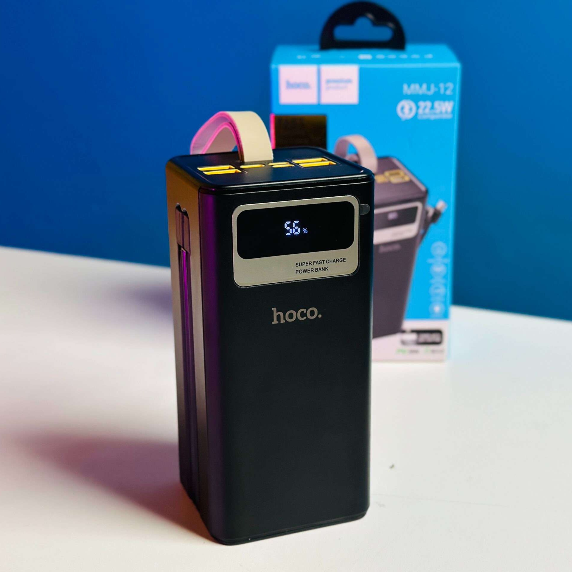 Picture of Hoco MMJ-12 50000mAh Power Bank – 22.5W Fast Charging Portable Battery Pack with Dual USB Output