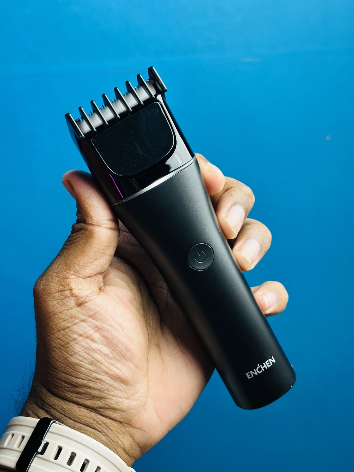 Picture of Enchen Boost 2 Hair Clipper – Cordless Rechargeable Trimmer for Men with Type-C Fast Charging & Adjustable Comb (0.7–21mm)