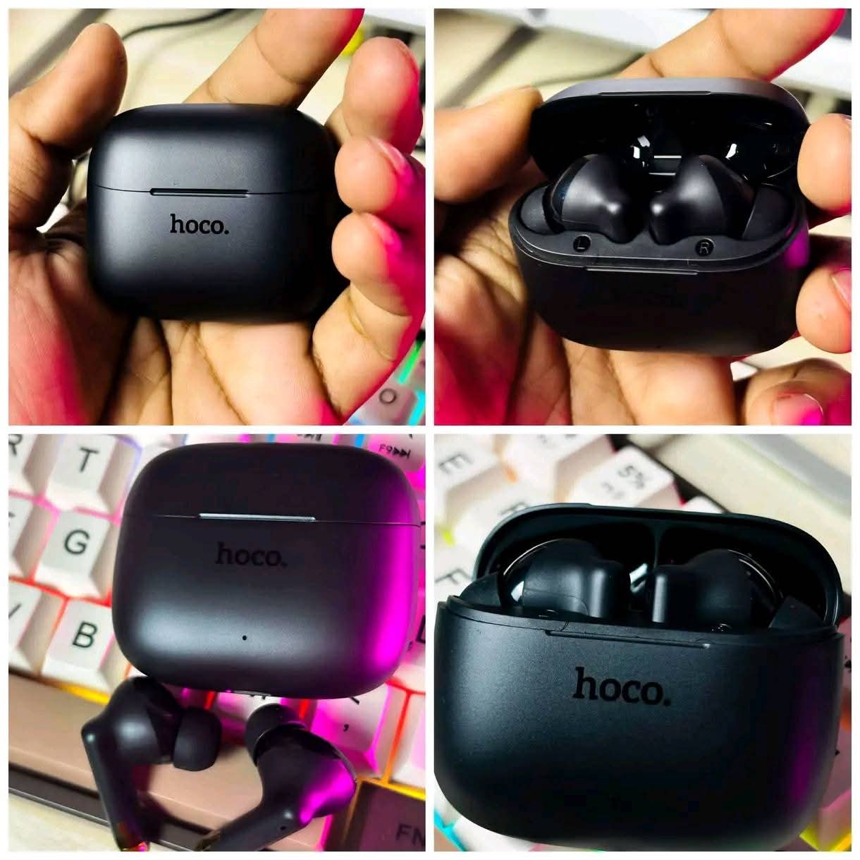Picture of Hoco EQ2 TWS – Bluetooth 5.3 Wireless Earbuds With Touch Control & HD Sound | Hoco EQ2 Airpods With Long Battery Life | Best Price in Bangladesh