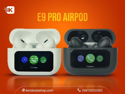 Picture of E9 Pro Touch AirPods – Bluetooth 5.3 ANC ENC Earbuds with LED Display Case