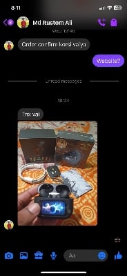 Picture of E9 Pro Touch AirPods – Bluetooth 5.3 ANC ENC Earbuds with LED Display Case