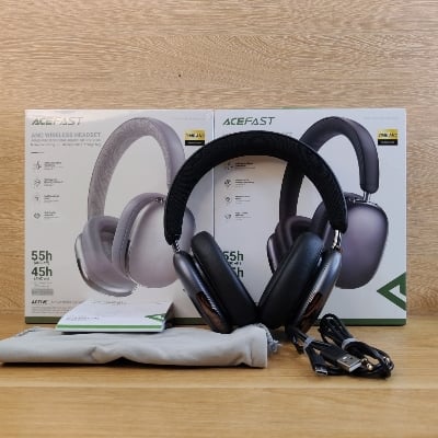 Picture of ACEFAST | H9 Active Noise Cancelling Headphone | 55H Playtime | 40mm HiFi Driver | For Audio & Calls