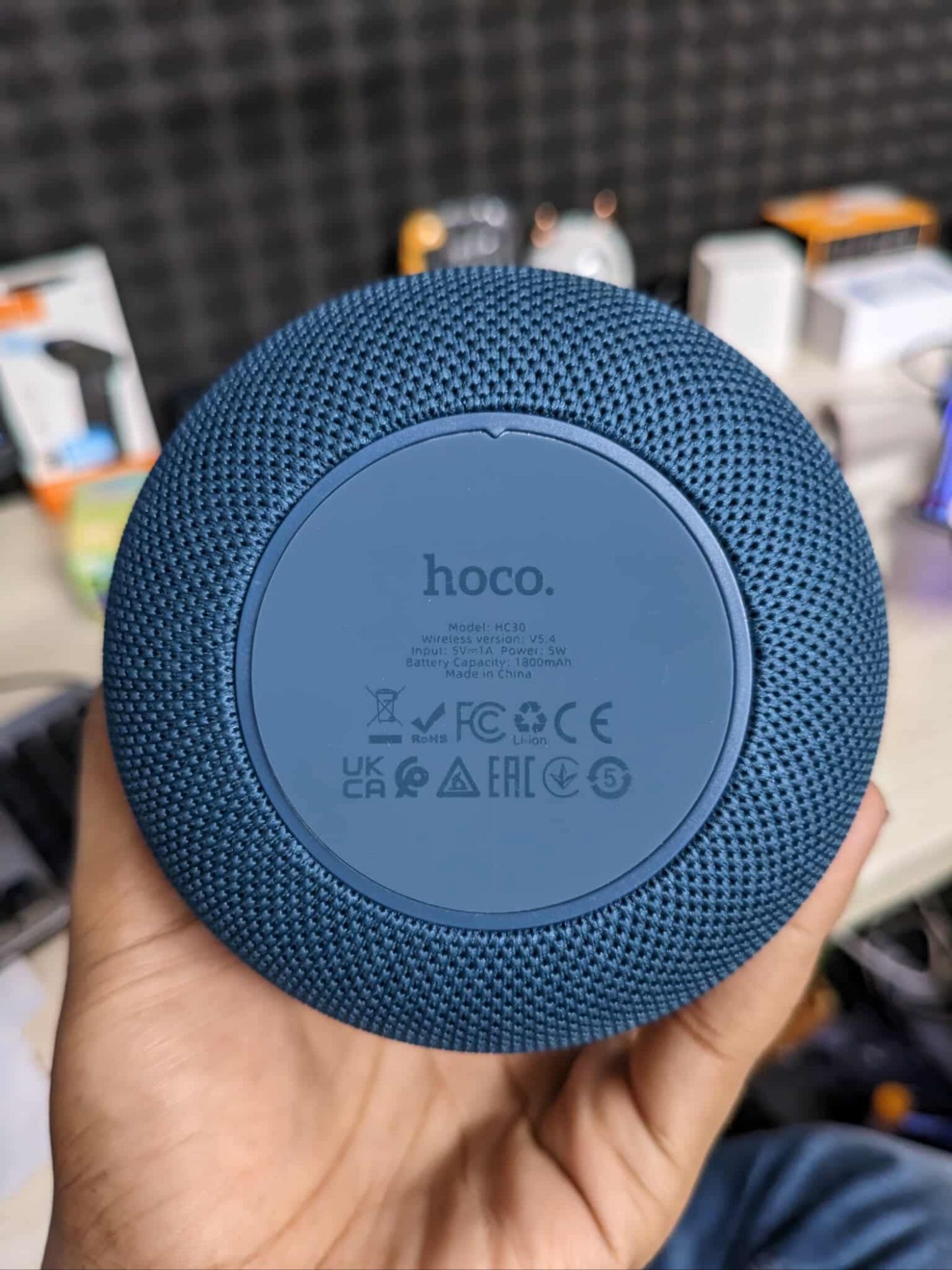Picture of Original Hoco HC30 Portable Speaker | Bluetooth 5.3, Clear Sound, 4H Music Time