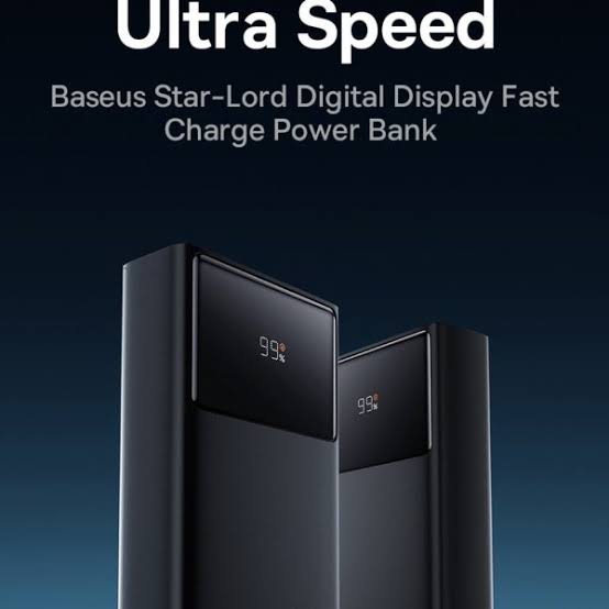 Picture of 🔋 Hoco J156B 30000mAh Power Bank – 22.5W Fast Charge | PD 20W | Built-in USB-C/Lightning/Micro | LED Display
