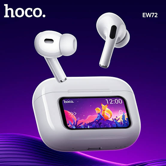 Picture of 🎧 Hoco EW72 ANC True Wireless Earbuds – Bluetooth 5.4 | HD Display | 4H Playtime | ANC | 13mm Drivers