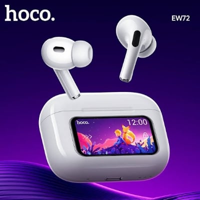 Picture of 🎧 Hoco EW72 ANC True Wireless Earbuds – Bluetooth 5.4 | HD Display | 4H Playtime | ANC | 13mm Drivers