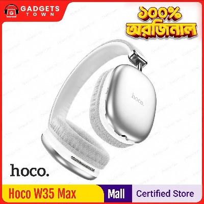Picture of 🎧 Hoco W35 Max Wireless Headphones – 90H Battery | Bluetooth 5.3 | HiFi Sound | Over-Ear