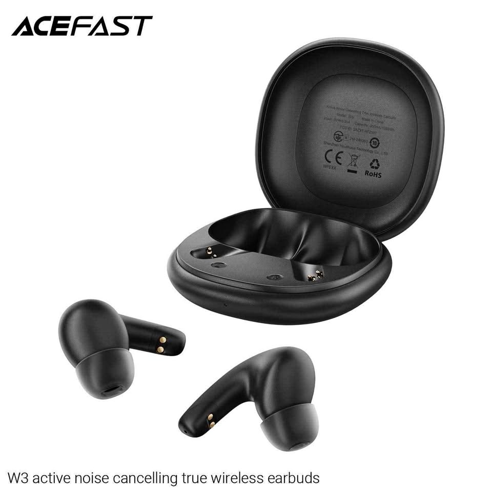 Picture of 🎧 ACEFAST W3 ANC True Wireless Earbuds – 40dB Noise Cancellation | 10H Battery | ENC Mic | IPX4 Water Resistant | Bluetooth Earphones