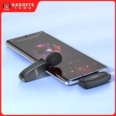 Picture of Wireless Microphone | 360° HD Pickup | 15ms Ultra‑Low Latency | 6 h Battery | Noise‑Reduction DSP | Clip‑On Mic for Smartphones & Tablets