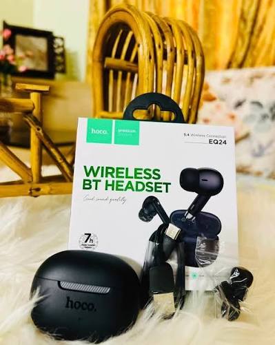 Picture of 🎧 Hoco EQ24 Estrella Wireless Earbuds – Bluetooth 5.4 | 7H Playtime | Master-Slave Mode | Siri Support