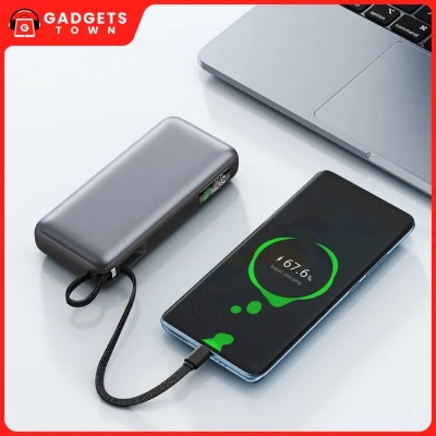 Picture of Single, 22.5W USB-A | PPS/PD3.0/QC4+ | LED Digital Display, Pass-Through, Multi-Protection | For Phones, Tablets & Laptops