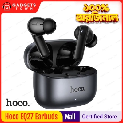 Picture of Hoco EQ27 Fun AI Translation Earbuds – ANC+ENC, Bluetooth 5.4, 163 Language Translator, 28h Battery Life