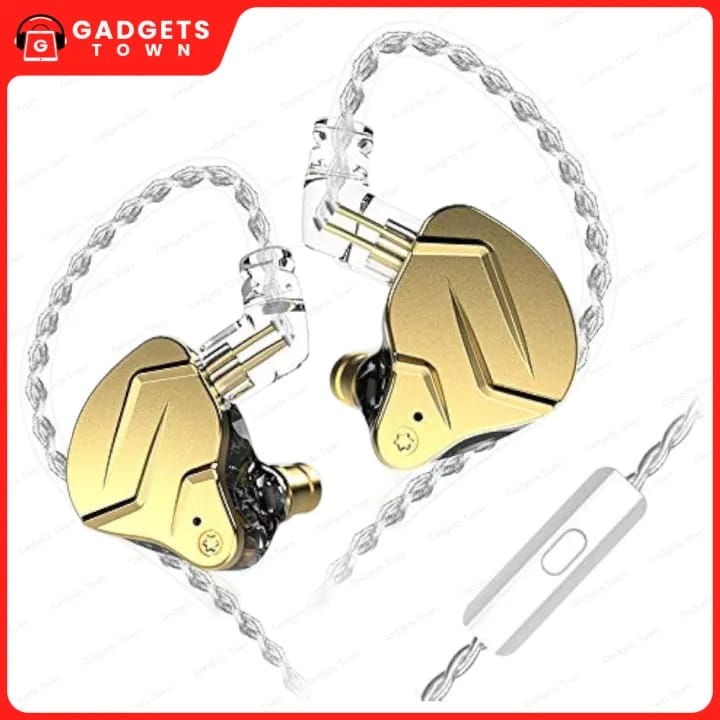Picture of In-Ear Monitor | Detachable 0.75mm 2-Pin Cable, 3.5mm Plug | 25Ω, 112dB, 7–40kHz | Zinc-Alloy Faceplate + Resin Shell | Hi-Fi Bass