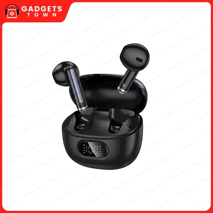 Picture of Hoco EQ18 ANC + ENC True Wireless Earbuds | Bluetooth 5.4 | 13 mm Drivers | Active Noise Cancellation | 300 mAh LED Display Charging Case | Touch Controls | IPX5 Sweat‑Resistant | Type‑C Fast Charge