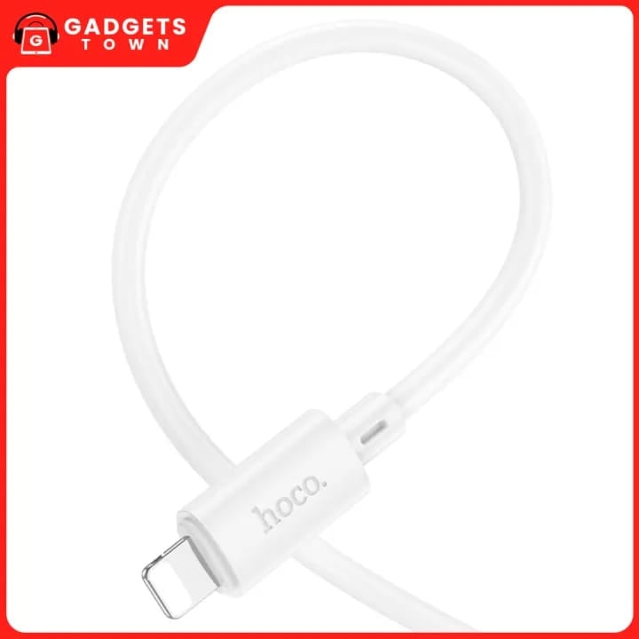 Picture of Hoco X88 USB‑A → Lightning Cable | 1 m Heavy‑Duty PVC | 2.4 A Fast Charge & 480 Mbps Data Sync | 4‑Core 3.5 mm OFC Wire | Durable Connectors | iPhone & iPad Compatible