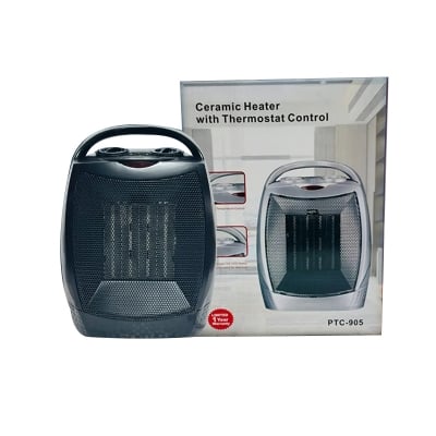 Picture of Ceramic Room Heater 1500W with Thermostat Control | PTC-905