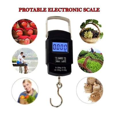 Picture of Portable Electronic Scale - Digital Weight Machine 50kg