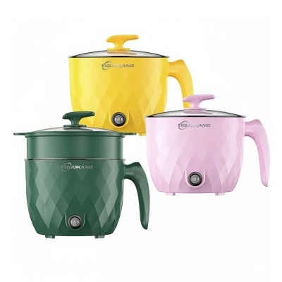 Picture of Non-Stick Electric Rice Cooker Multifunction Electric Cooking Machine 1-2 People 1.5 L