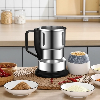 Picture of Stainless Steel Spices Mill Cereal Grains Grinder Multifunction