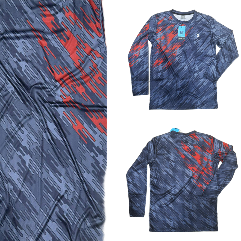 Picture of SMUG Premium Full Sleeve Sports T-shirt Combo Pack -3 Pcs -Black, Grey and Pest color