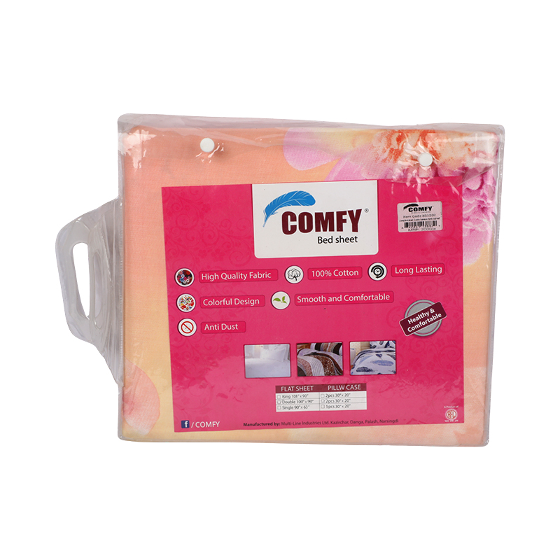 Picture of Comfy Bed Sheet- Double Common(Twill) 100"x90"