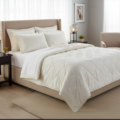 Picture of Country Soul Chinise Microfiber King Size Comforter, 7 Feet By 7.5 Feet, Super Soft, 8 Ounch Padding, Comes With Excellent Bag 1 Pcs