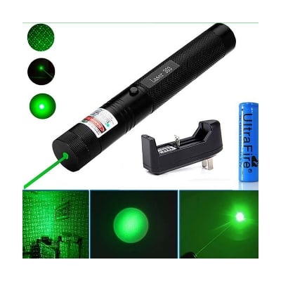Picture of Green Laser Pointer - BlackGreen Laser Pointer - Black - Black