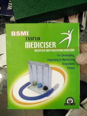Picture of Incentive deep breathing exerciser Machine