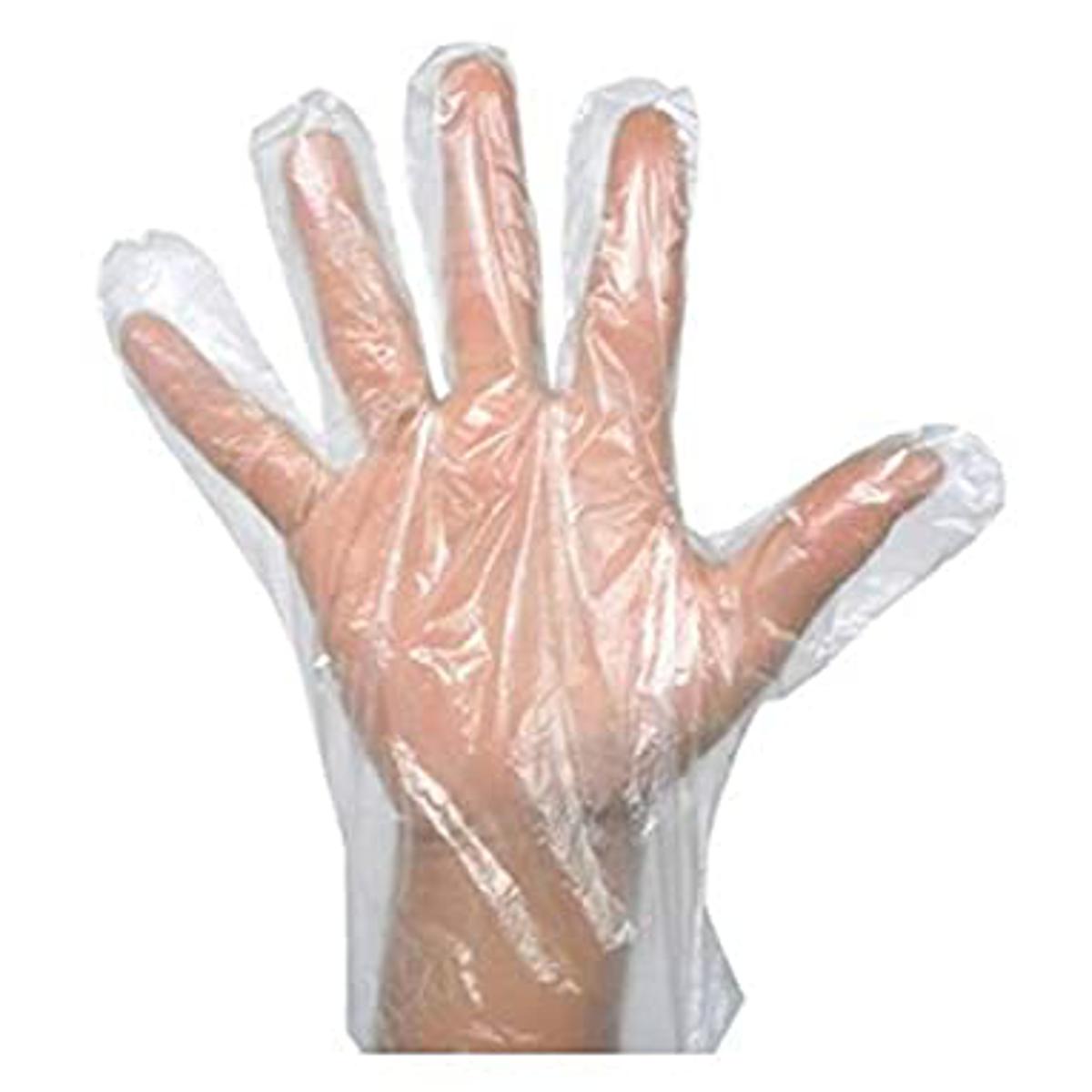 Picture of Durable Hand Gloves(Poly) - 100 pieces - Multicolor