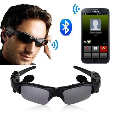 Picture of Bluetooth Sunglasses Headset/ Headphone - Black