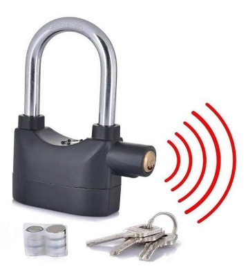 Picture of Security Alarm lock - Door Bottom Sealing Strip - door bottom sealing strip - Black