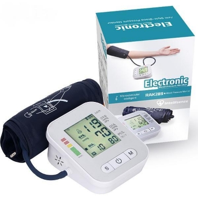 Picture of USB  Blood Pressure Monitor English Voice Automatic Electric PR Tonometer Digital LCD Screen