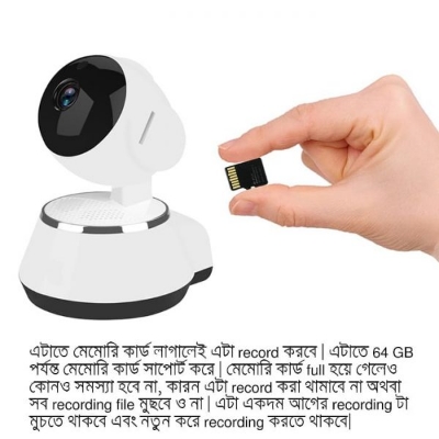 Picture of V380 IP Camera Wireless CCTV Camera 360 Degree Doll Camera - White