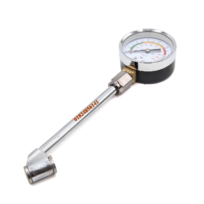 Picture of Twin Connector Rubber Grip Tyre Pressure Gauge 0-220psi