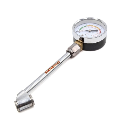 Picture of Twin Connector Rubber Grip Tyre Pressure Gauge 0-220psi