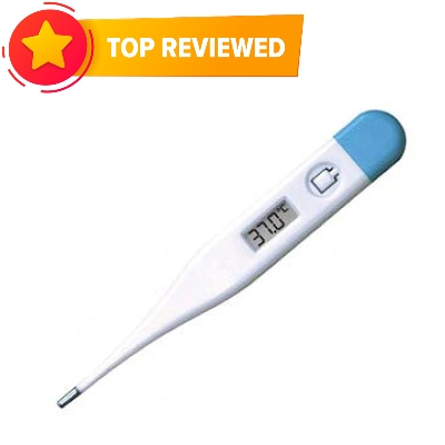 Picture of Digital Thermometer 1.55V LCD - White