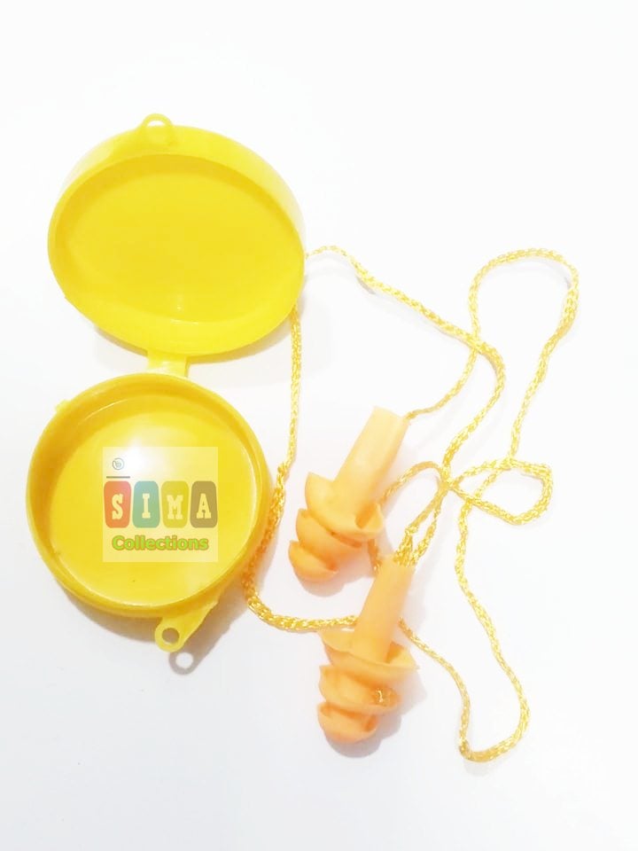 Picture of Anti-Noise Waterproof Earplugs Sound proof Slip,ear Bud,Ear Plugs - Orange