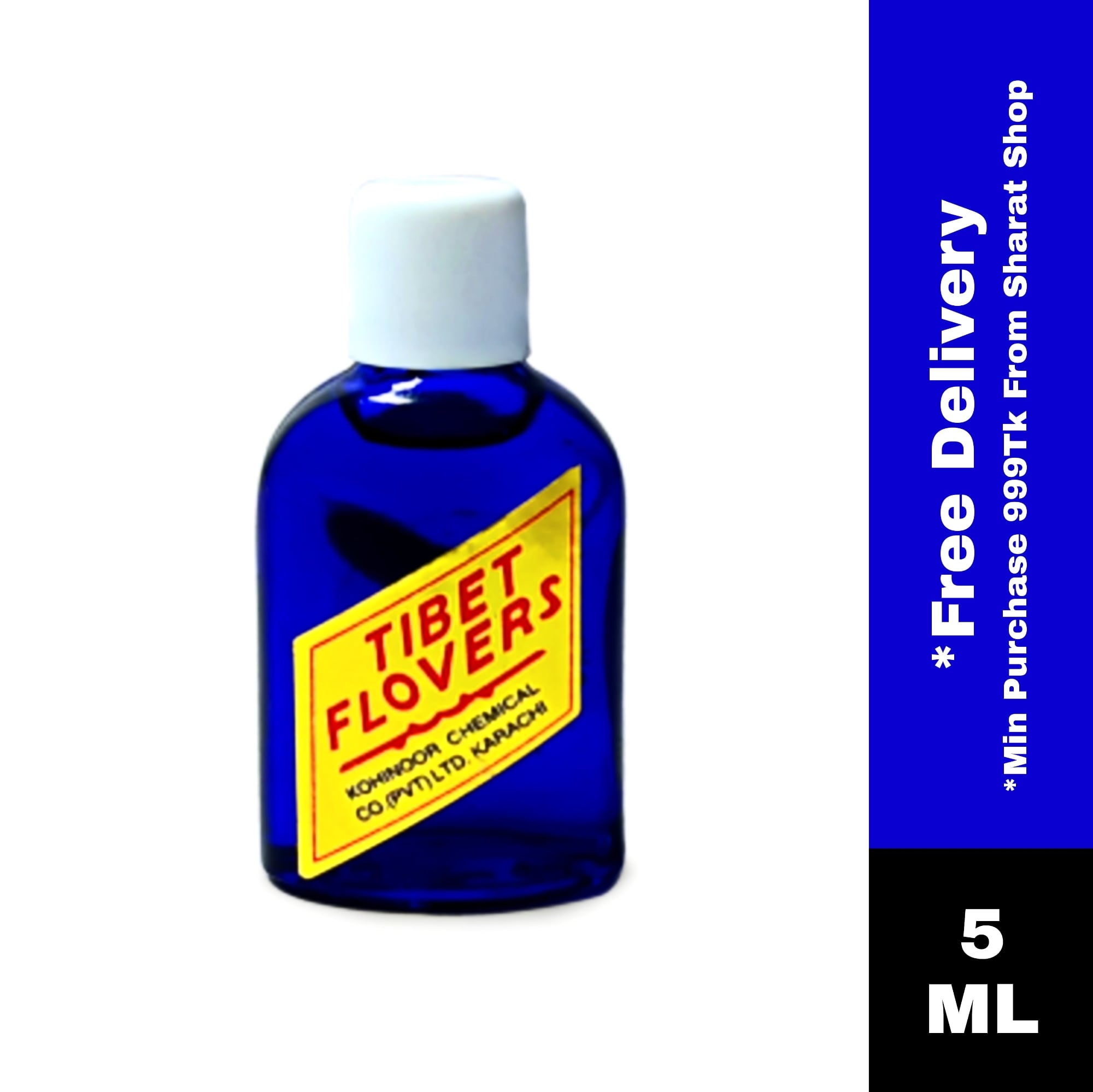 Picture of Tibet Flovers Attar For Men Non Alcoholic Perfume Long Lasting Ator - 5ml - Blue