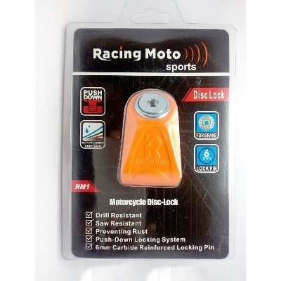 Picture of Acid Proof 6mm Disc Look with 3 Key- Multi Color - Multicolor