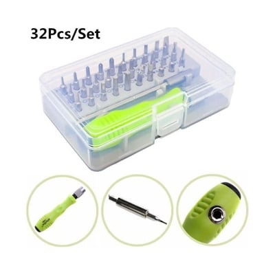 Picture of 32 In 1 Multipurpose Precision Screwdriver Disassemble Electronic Repair Tool - Multicolor