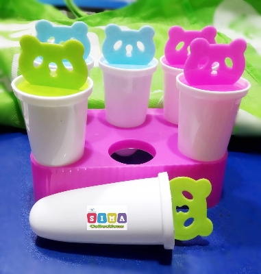 Picture of Lolly Ice Cream Mold 6pcs - Multicolor