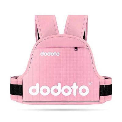 Picture of Dodoto Baby Safety belt for kids motorcycle riding safety Belt - Pink