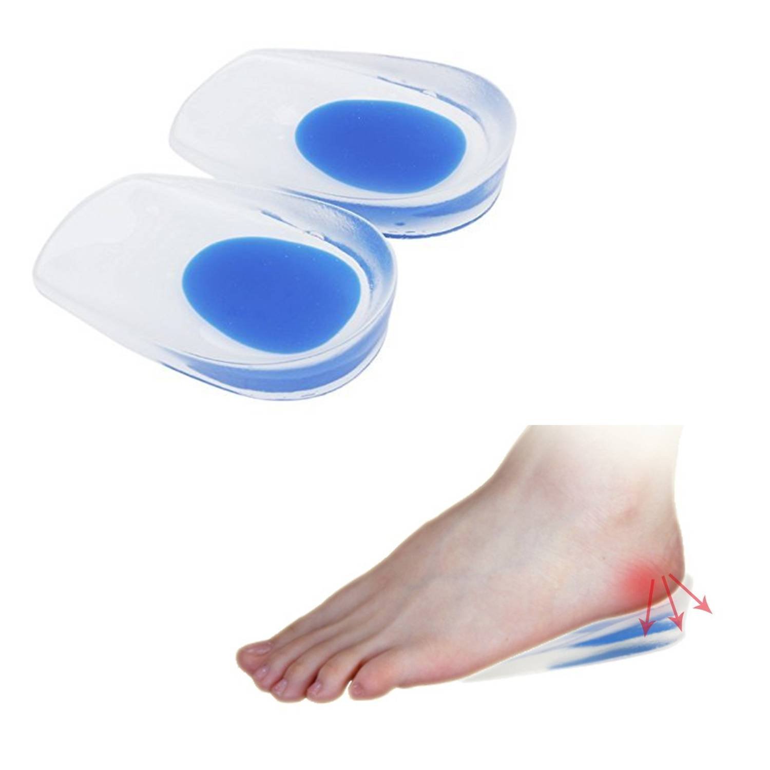 Picture of Heel Cushion Silicone Pain Relief - Multicolor